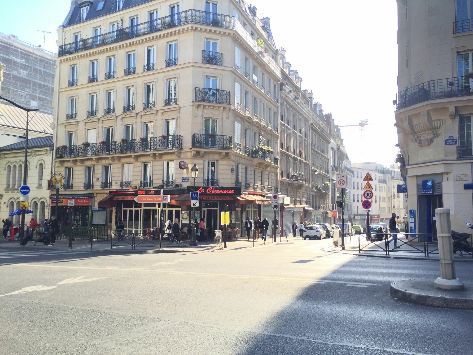 Hotel Du Metro París Exterior foto
